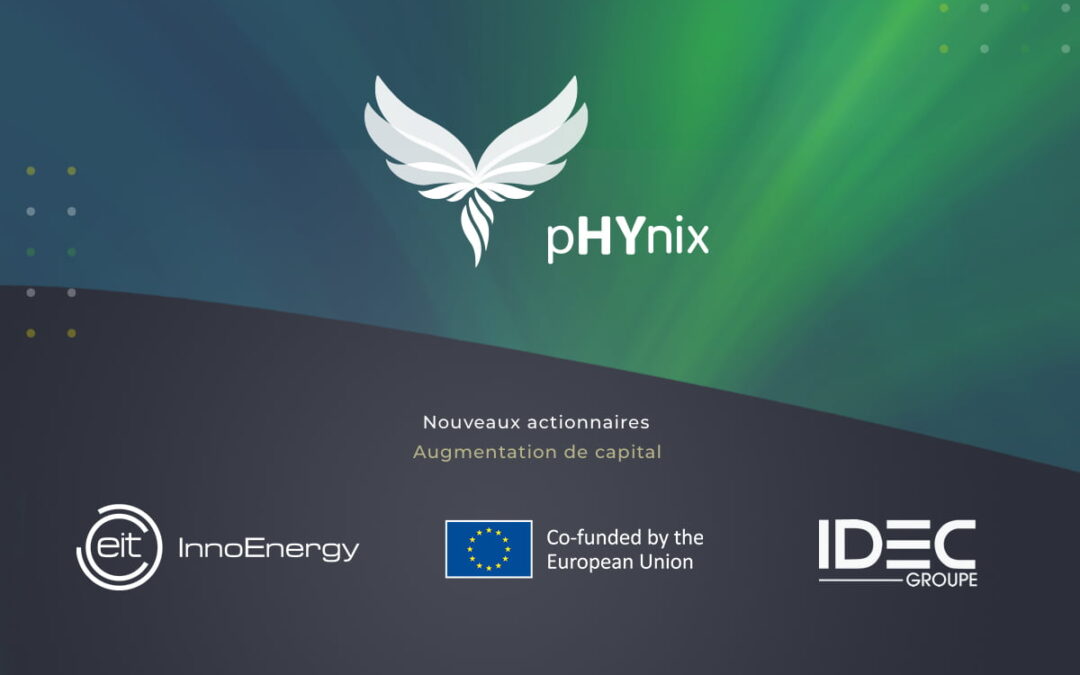 pHYnix renforce sa position sur le marché avec l’entrée à son capital d’EIT InnoEnergy et du GROUPE IDEC